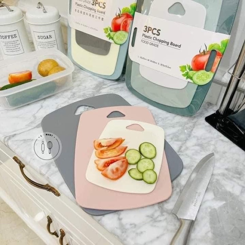 Set thớt nhựa kháng khuẩn