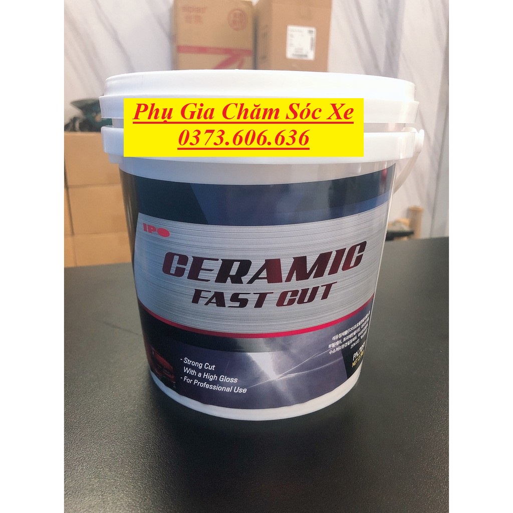 Xi Đánh Bóng Bước 1 Hàn Quốc Ceramic Fast Cut Dùng Cho Ô Tô - Xe Máy HÀN QUỐC