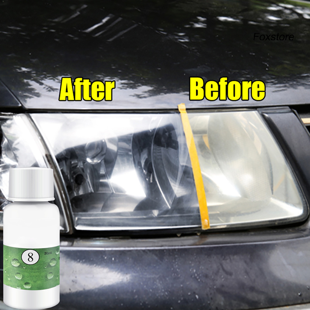 Chất phục hồi đèn pha chống trầy xước cho xe hơi HGKJ-8 20ml