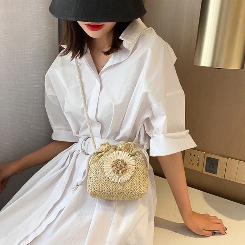 Túi đeo vai dệt IELGY thời trang cho nữ