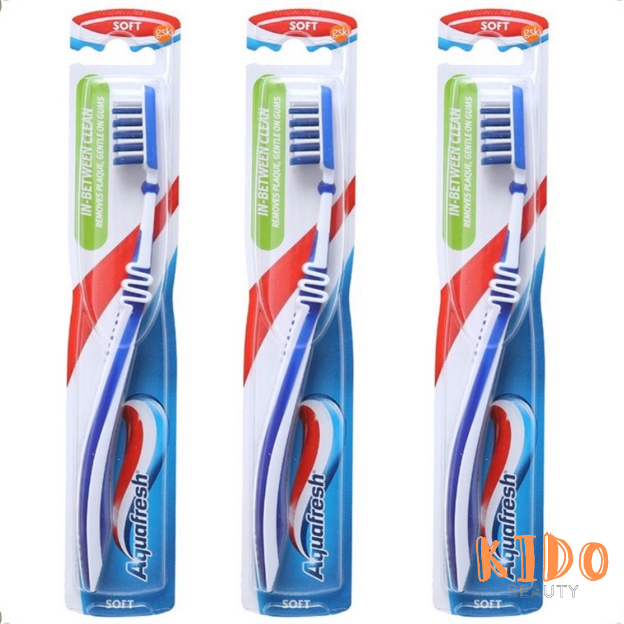 Bàn Chải Đánh Răng Aquafresh In Between Clean Soft (Các Màu)