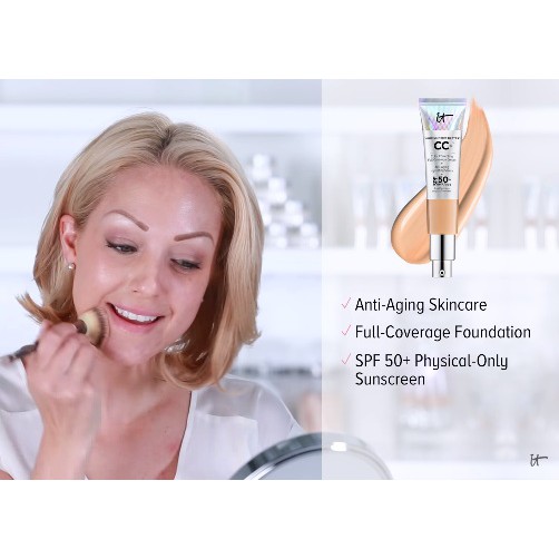 IT COSMETICS 🏆 Kem nền dưỡng da Your Skin But Better CC Cream With SPF 50+ | BigBuy360 - bigbuy360.vn