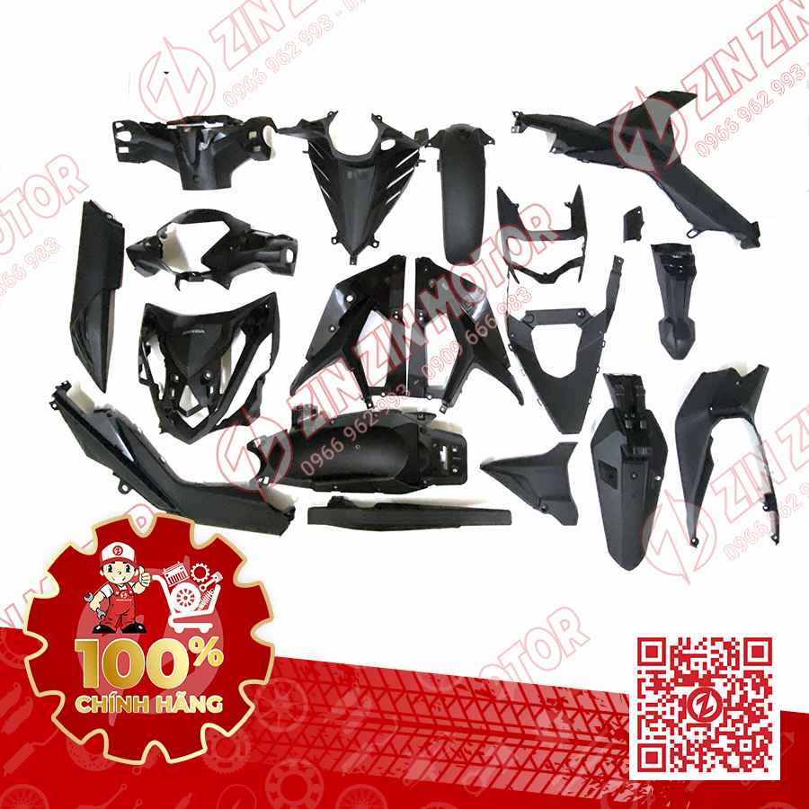 Dàn Áo Nhựa Nhám Winner V1, RS150 V1 V2 Chính Hãng Honda - ZINZINMOTOR