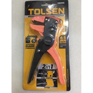 Kìm tuốt dây đa năng tolsen 38050