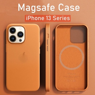 Bao Da Điện Thoại hỗ trợ sạc không dây 2021 Có Khóa Từ Tính Cho iPhone 13 Mini iPhone 13 Pro Max