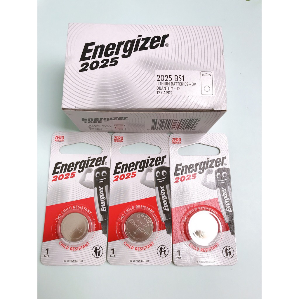 Pin Cúc Áo Energizer CR2025 – Pin Lithium 3V