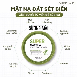 Mặt nạ đất sét Super Matcha
