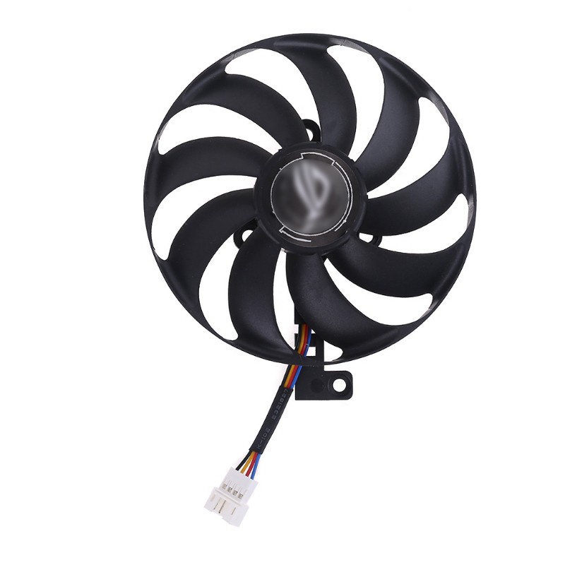 Quạt Tản Nhiệt Qj T129215Su 12v 0.5a 88mm Cho Asus Rx5700 Rx5700 Xt 8gb
