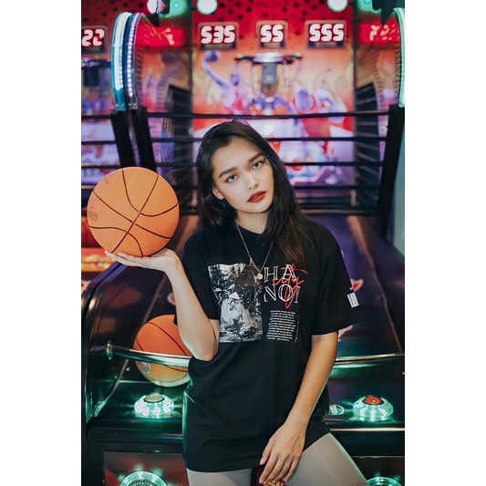 Áo thun phông nam nữ Unisex Lenoir Studios Cotton cao cấp, Hình in Hà Nội Siêu Đẹp