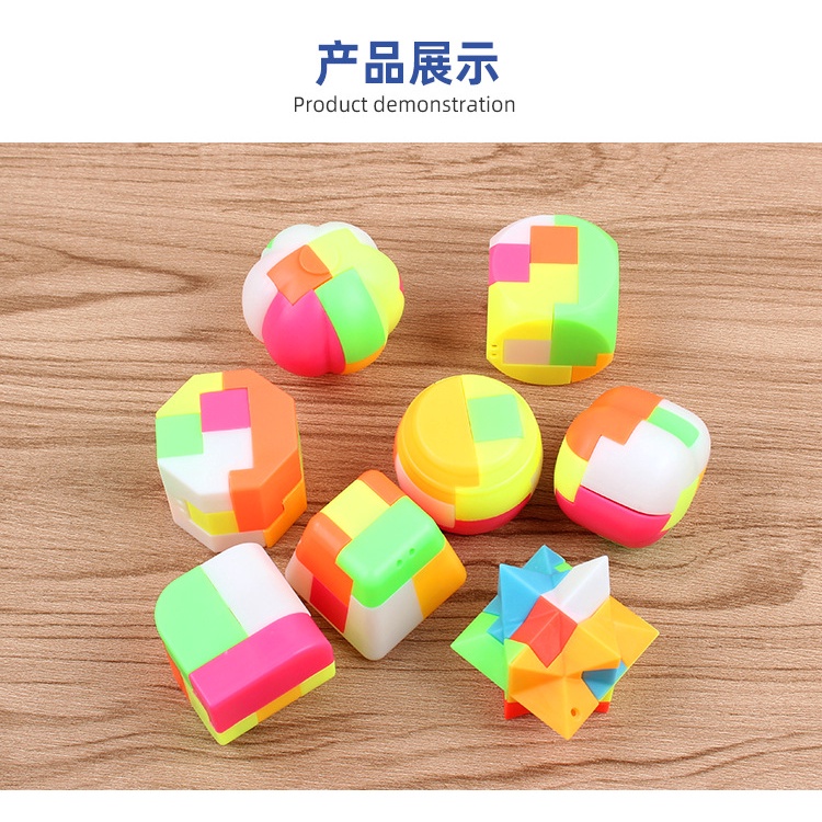 Đồ Chơi Mở Khóa Khổng Minh Bằng Nhựa Cho Bé Và Người Lớn