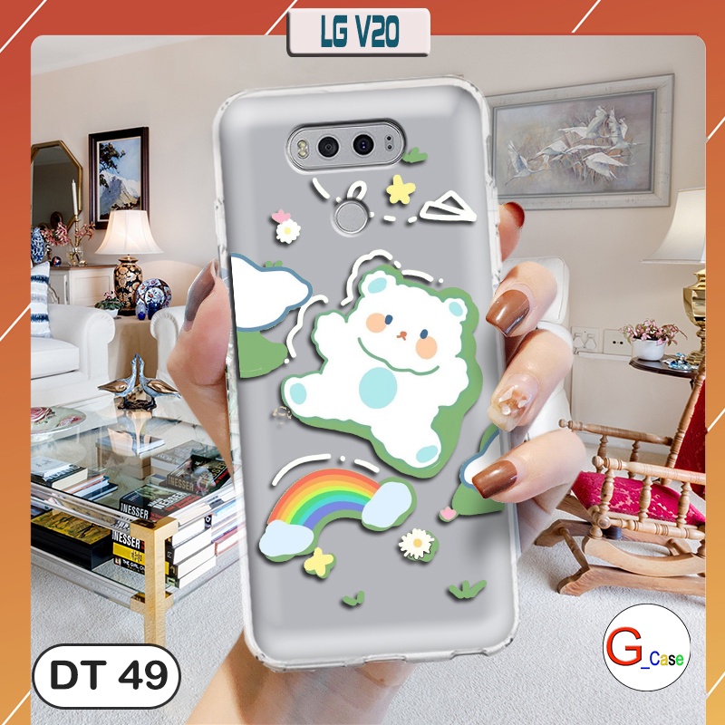 Ốp lưng dẻo LG V20  - in hình