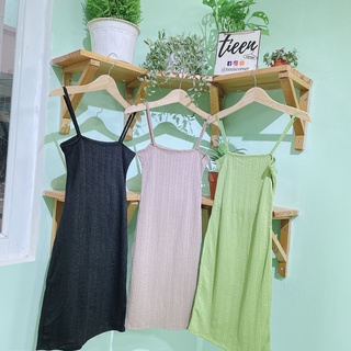 Đầm body form basic len dệt tôn dáng tieencorner 227