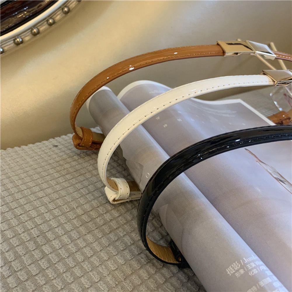 Thắt Lưng Da PU Nhiều Màu Sắc Phong Cách Cổ Điển Thời Trang Cho Nữ