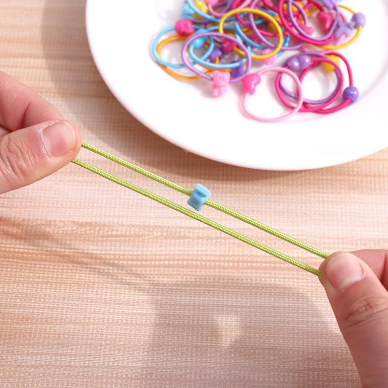 Combo 50 Dây Buộc Tóc Cho Bé Yêu Xinh Xắn