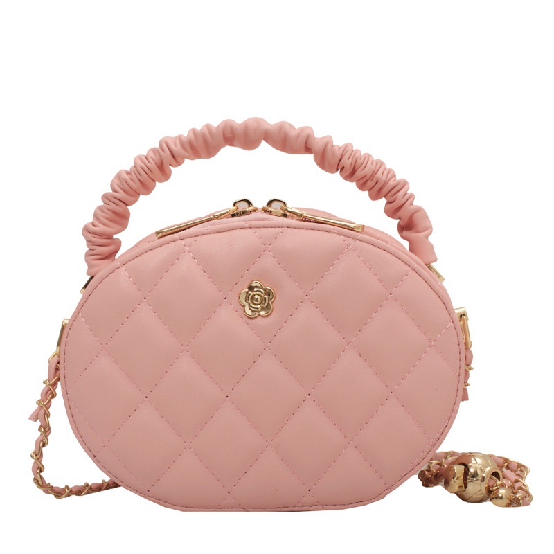 Túi Đeo Chéo mini Hình Tròn Dễ Phối Đồ Thời Trang Cho Nữ