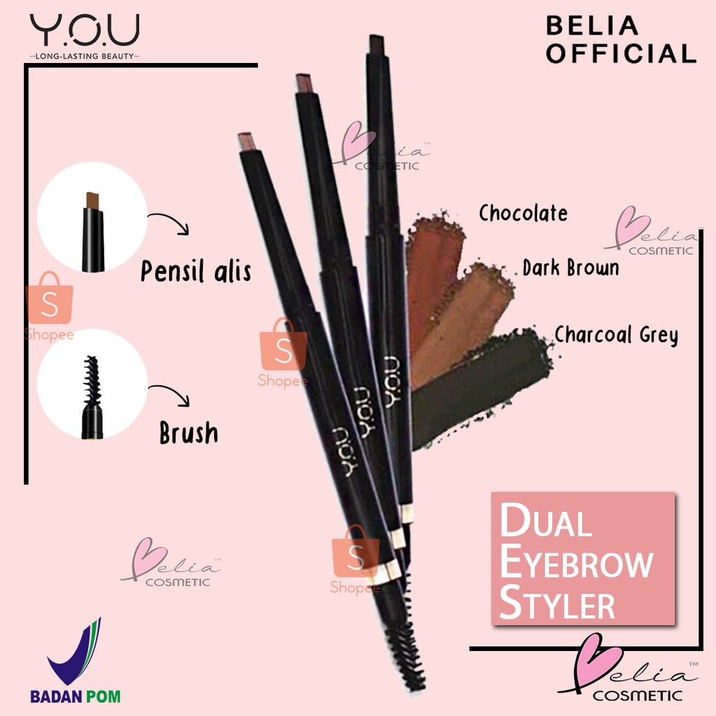 (hàng Mới Về) Bút Kẻ Lông Mày Belia You 0.25g (bpom) | BigBuy360 - bigbuy360.vn