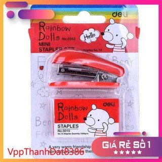 (Sale) Bộ máy dập ghim Deli