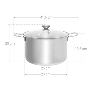 Nồi inox Rainy RN-28TT1DK 28cm