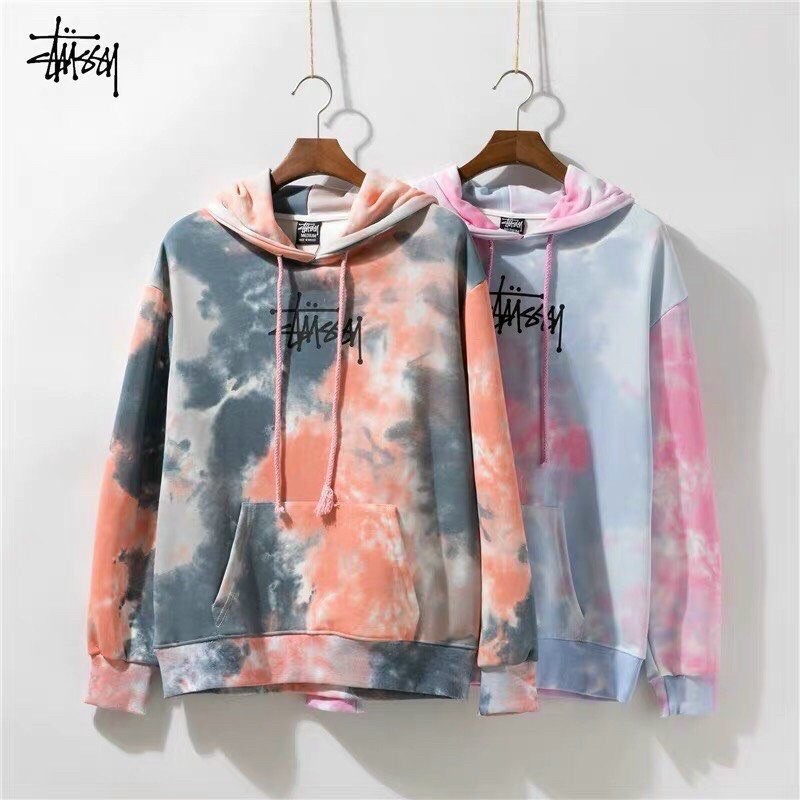 ÁO Khoác HOODIE LOANG MÀU | Áo hoodie nam nữ Stussy 🎀By bear.story | BigBuy360 - bigbuy360.vn