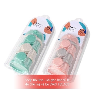 BÌNH CHIA SỮA AAG 3 NGĂN