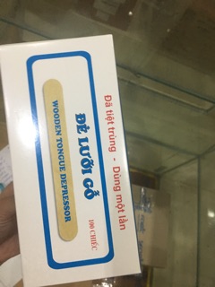Đè Lưỡi Gỗ Tiệt Trùng An Phú ( hộp 100 chiếc )