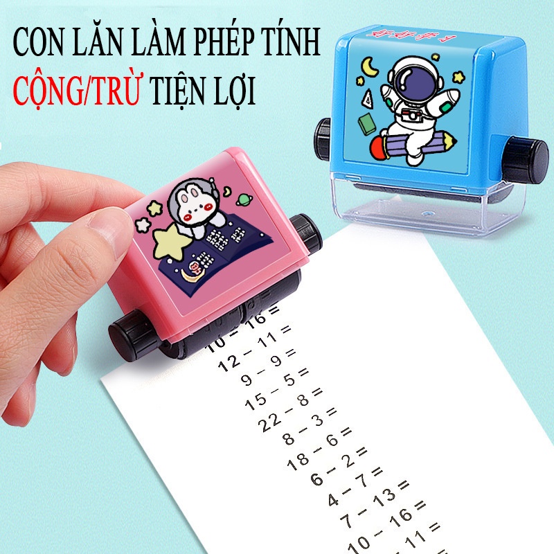 Con Lăn Tạo Phép Tính Cộng Trừ Thông Minh Cho Học Sinh Tiện Lợi Nhanh Chóng