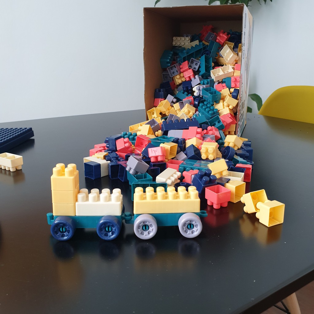 Bộ Đồ Chơi Lego Lắp Ráp 220 Chi Tiết Cho Bé, Đồ Chơi Xếp Hình Sáng Tạo