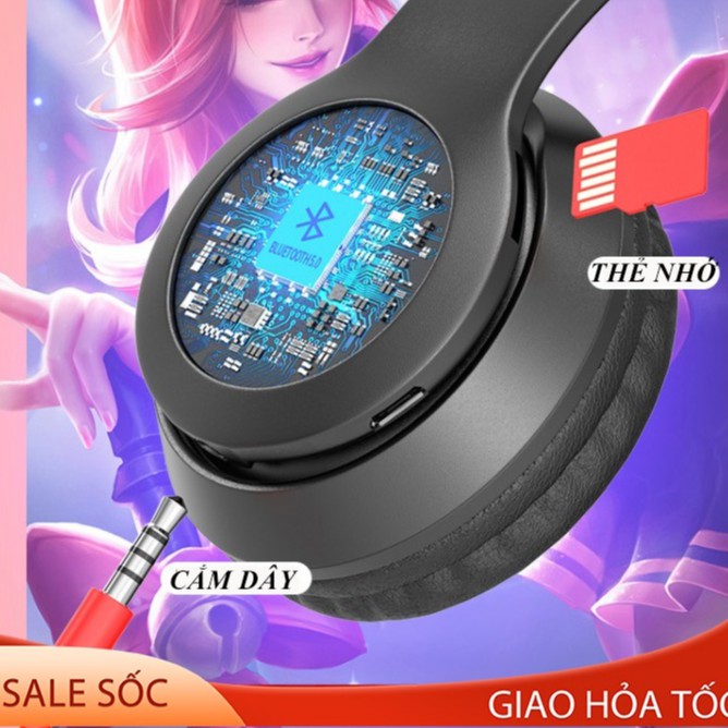 Tai Nghe Chụp tai Mèo Bluetooth P47 ST71 Headphone Dễ Thương Có Mic,Âm Bass Căng Phụ kiện Thiên hoàng . | BigBuy360 - bigbuy360.vn