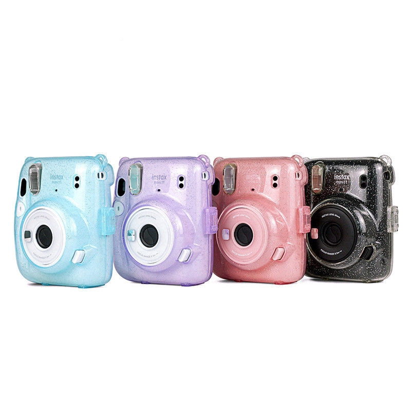 Vỏ Trong Suốt Bảo Vệ Máy Ảnh Fuji Fujifilm Instax Polaroid Mini11 Mini 11