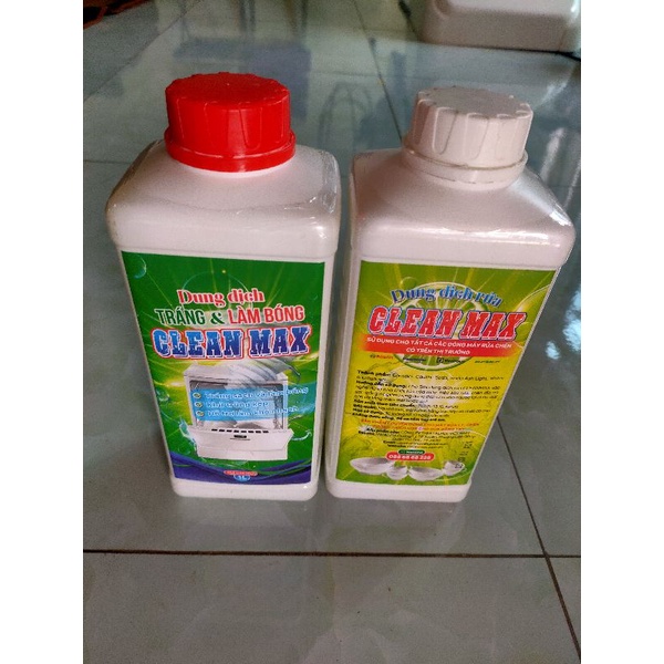 Dung dịch tráng và làm bóng Cleanmax 1000ML, WASHMAX autocare