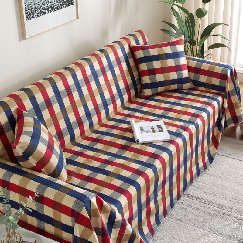 Vỏ Bọc Ghế Sofa Toàn Diện Bằng Vải Cotton Phong Cách Bắc Âu Hiện Đại