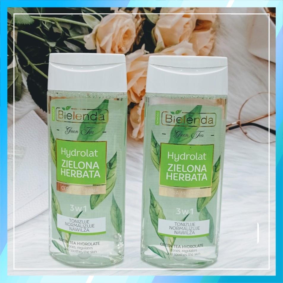 Nước hoa hồng Bielenda Trà Xanh cho da hỗn hợp, dầu mụn 200ml