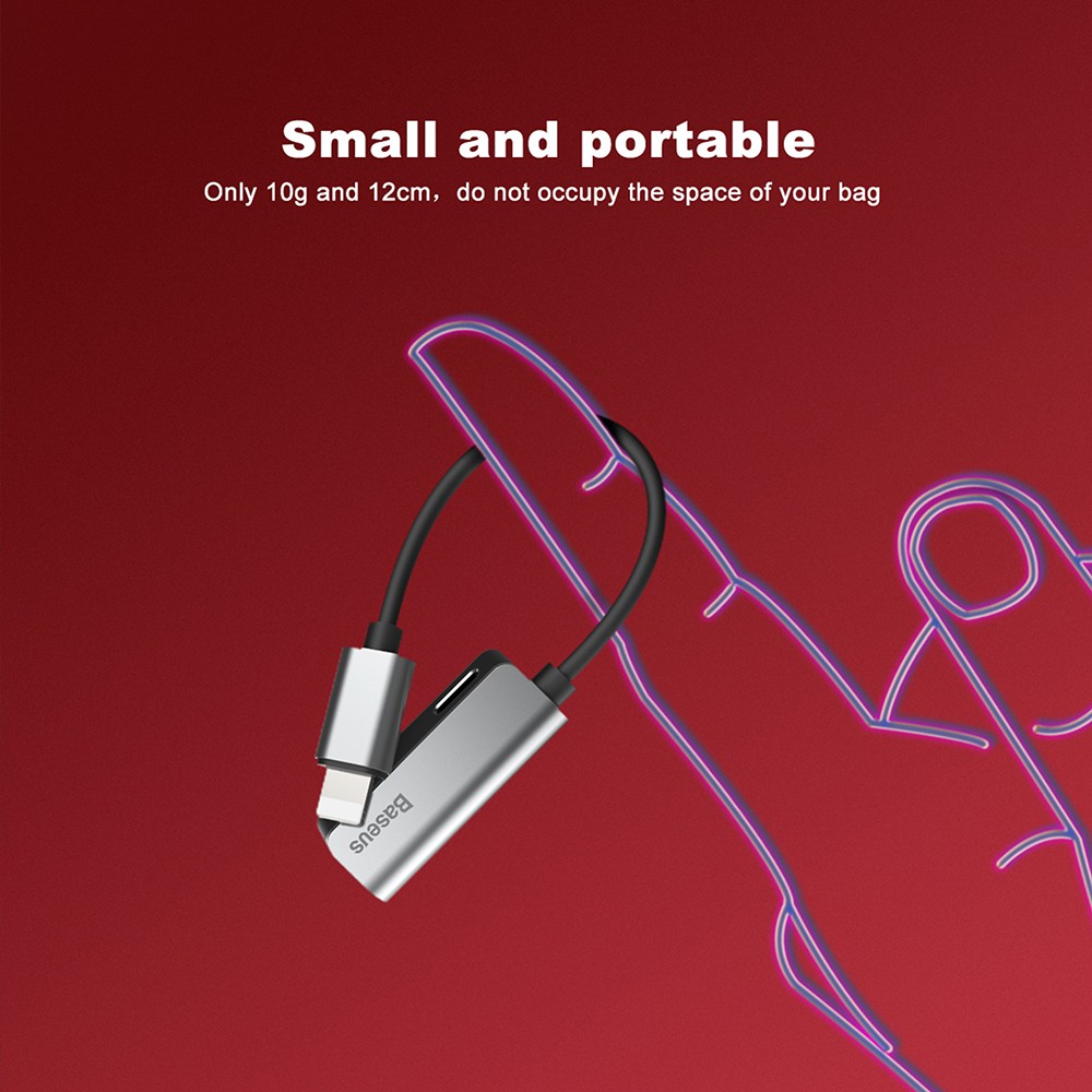 Bộ chuyển đổi cáp âm thanh bộ chuyển đổi kép sang Baseus L37 [ HSHOP ]