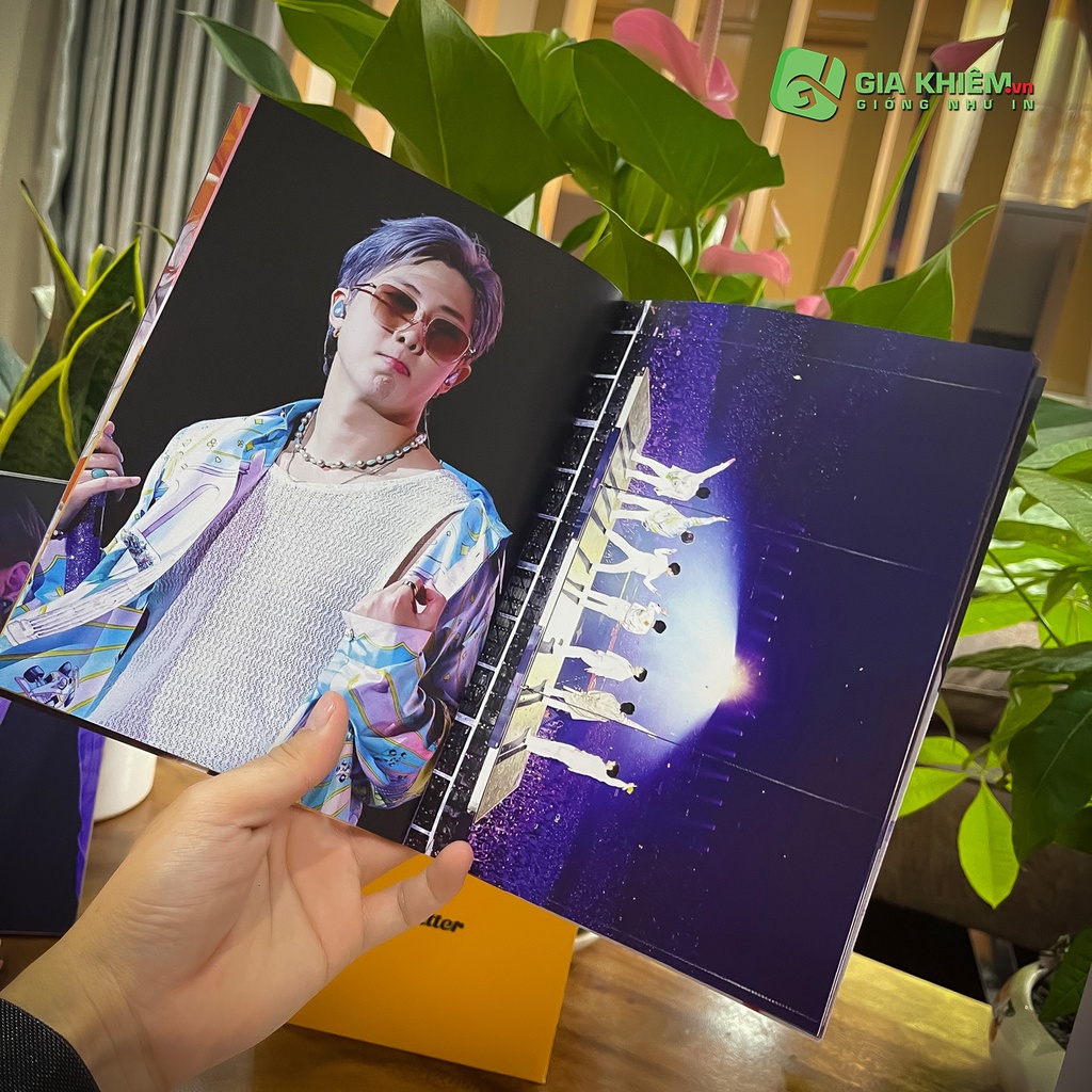 in Photobook size A5 ảnh tuỳ chọn theo yêu cầu