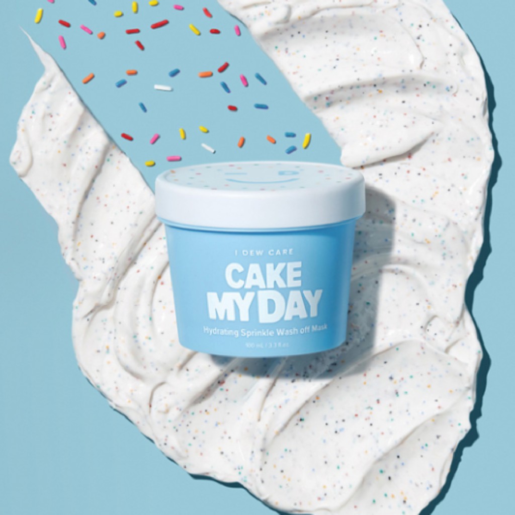 Mặt nạ I DEW CARE Cake My Day dưỡng ẩm/ Berry Groovy glycolic sáng da/ Matcha Mood mịn da 100g