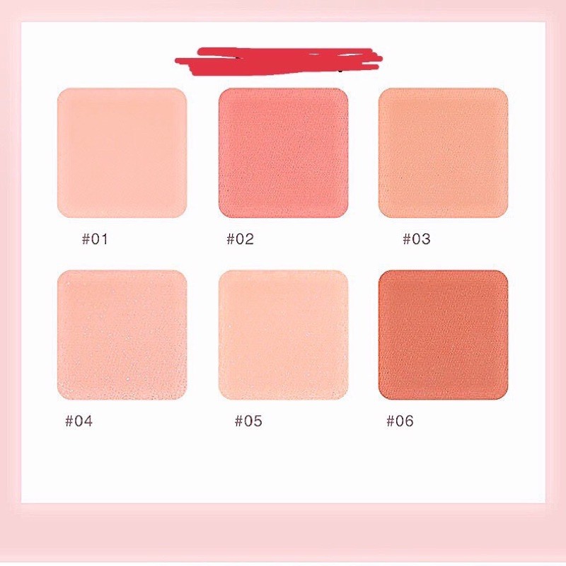 Phấn Má Hồng LAMEILA Siêu Đẹp Colour Geometry Vitaliy Blush