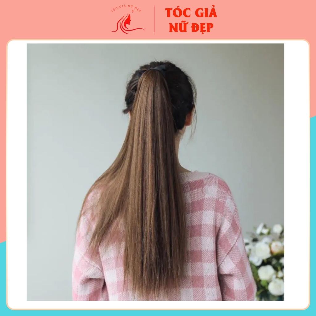 Tóc giả cột ❤FREESHIP❤ Tóc cột thẳng 60cm