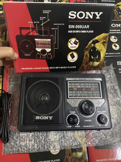 Radio USB thẻ nhớ sony SW-999u