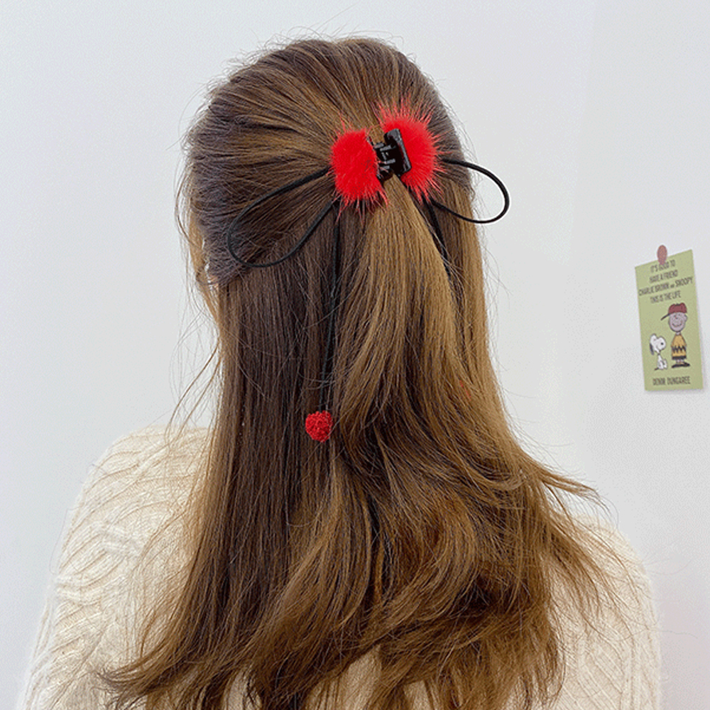 Kẹp Tóc Càng Cua Đính Nơ Đáng Yêu Cho Nữ