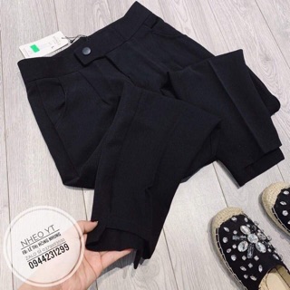 Combo 2 quần baggi vải