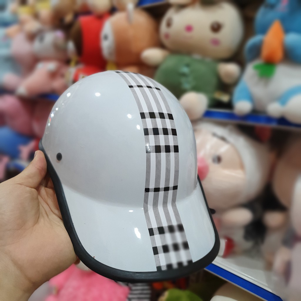 Mũ Bảo Hiểm Thời Trang Nón Bảo Hiểm Lưỡi Trai Siêu Nhẹ - Shop Gấu Bông City