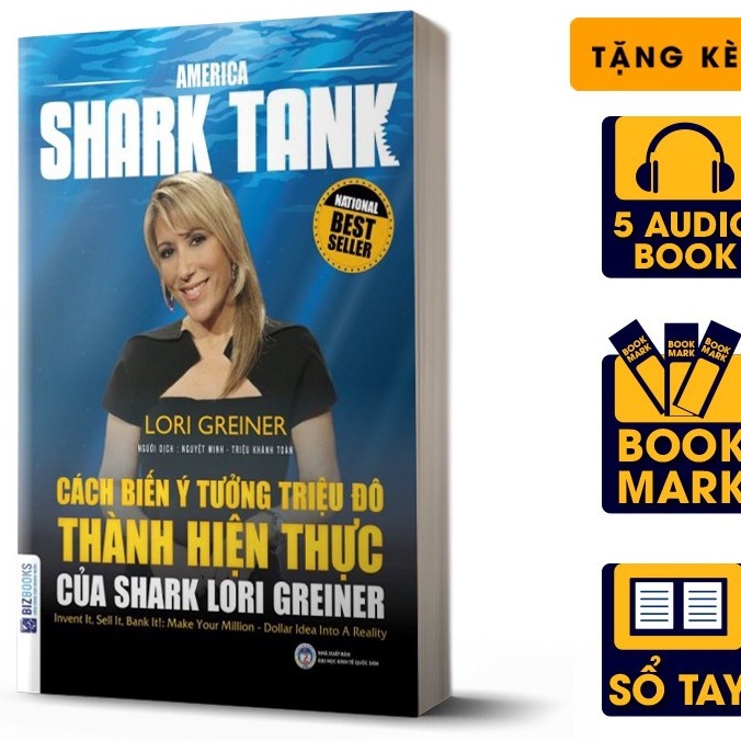 Kèm Quà Tặng Sách - Cách biến ý tưởng triệu đô thành hiện thực của shark Lori Greiner