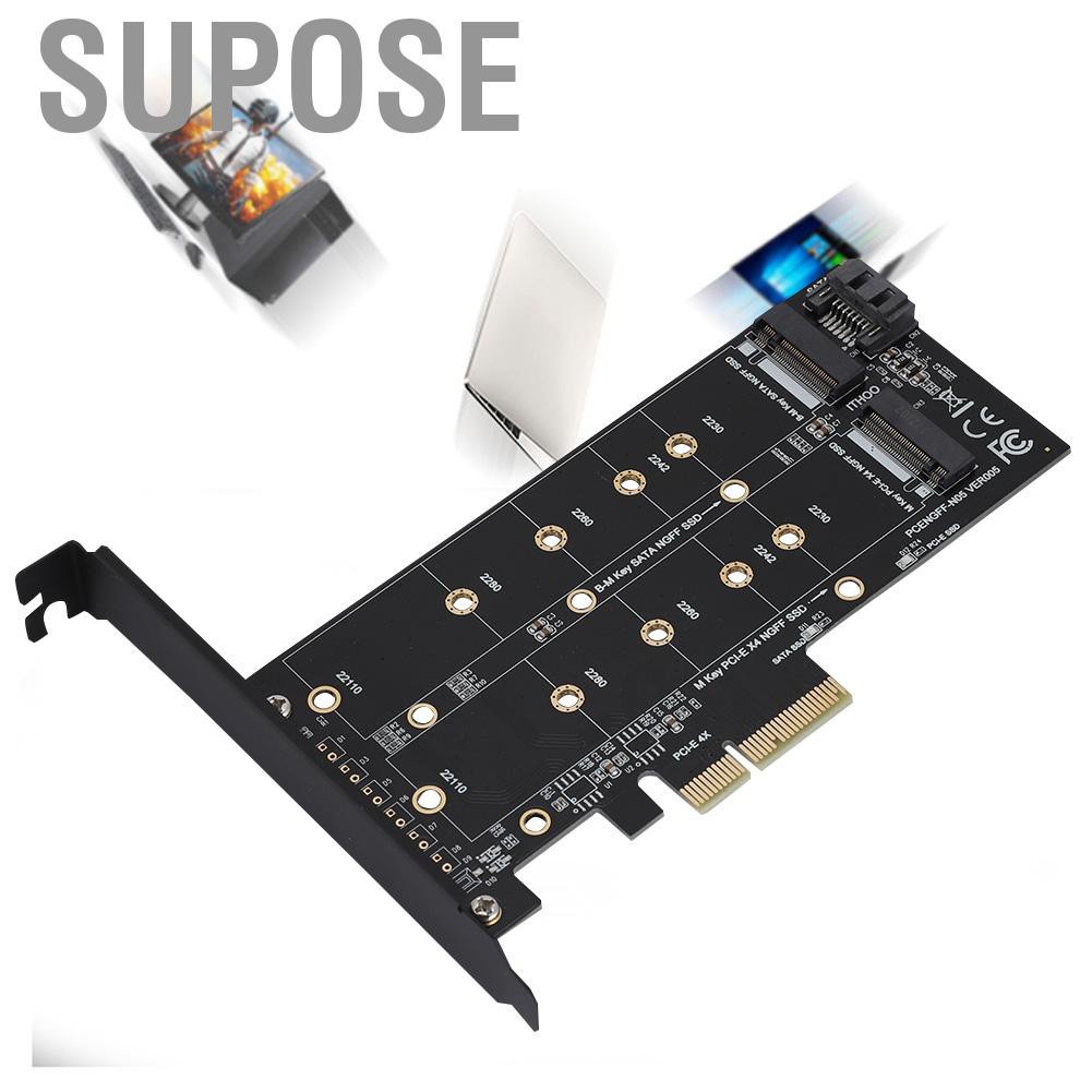 Thẻ Chuyển Đổi Pci-E 4x Sang Ngff Ssd Pcie M.2 Ngff + Nvme