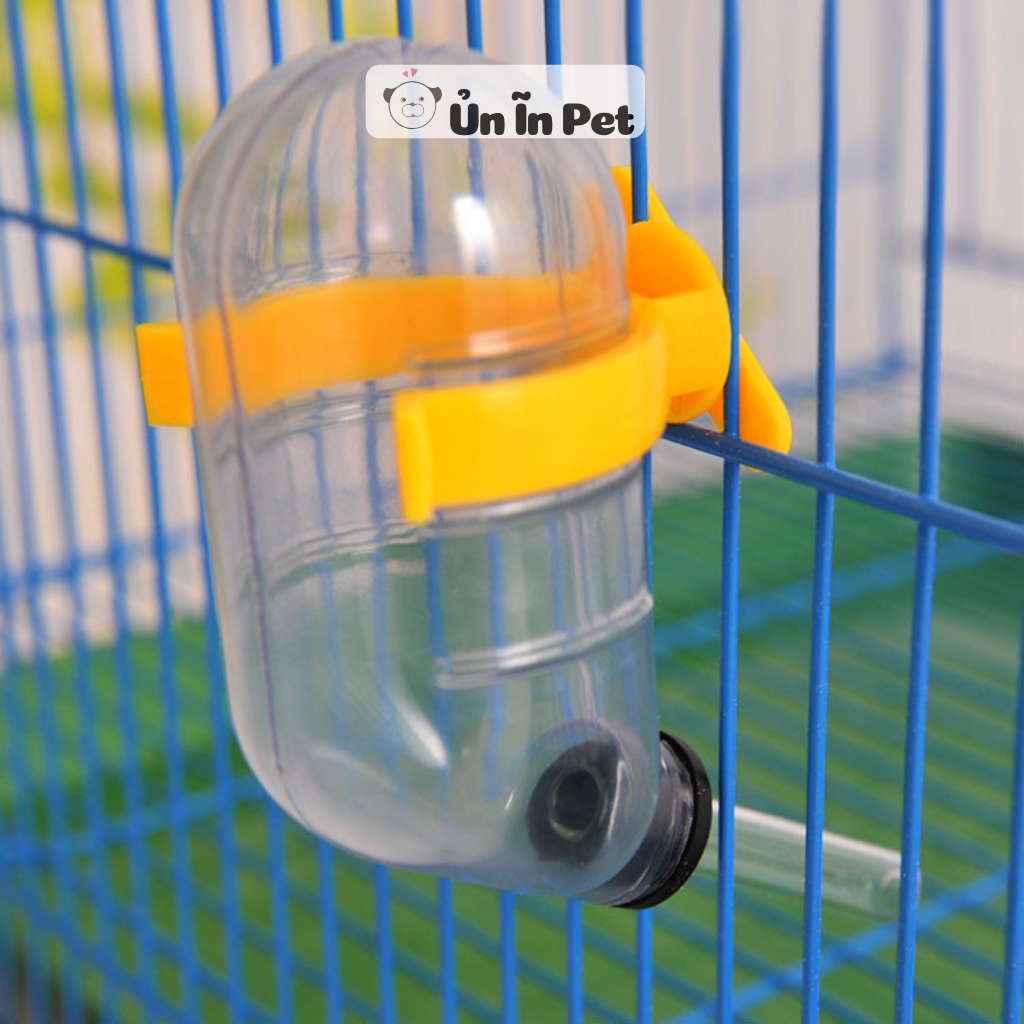 Bình nước hamster, loại chân không 60ml cho sóc, bọ, nhím, thú nhỏ