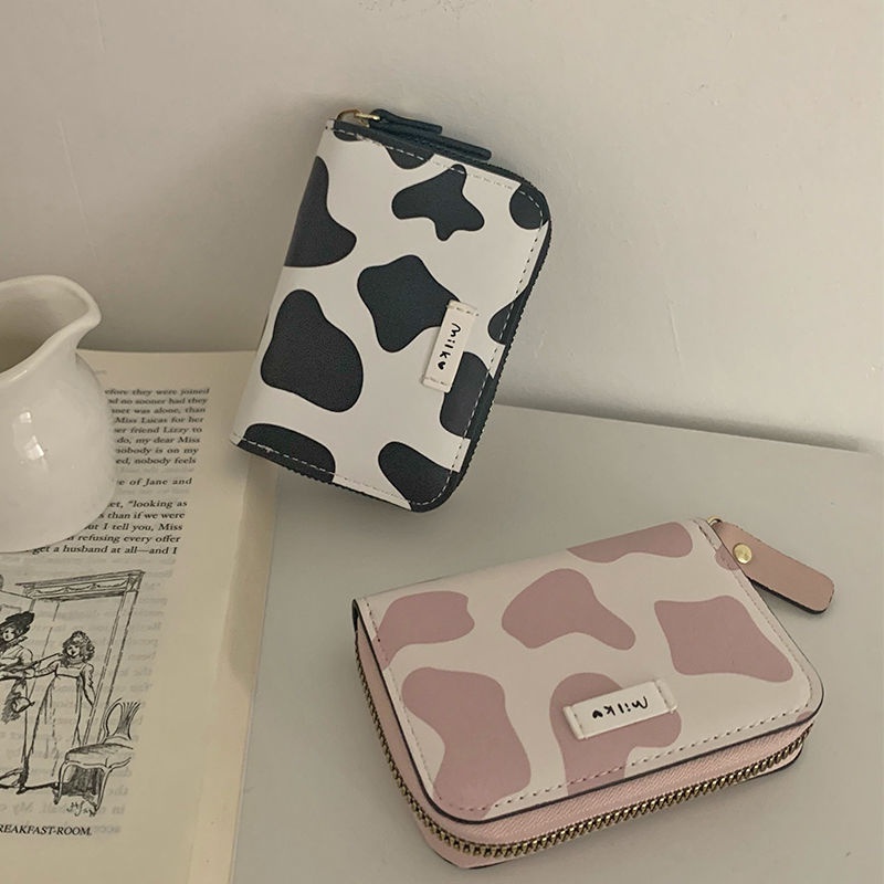 Ví đựng thẻ ngắn nữ  ví cầm tay nữ mini cute ví baellerry nữ