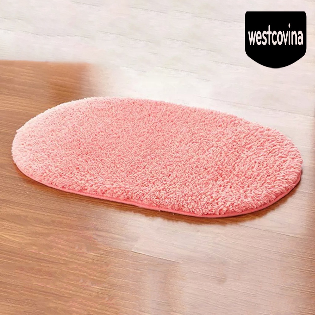 [Hot]☀ Thảm Lông Trải Sàn Mềm Mại Thấm Hút Nước Chống Trượt Màu Sắc Đơn Giản
