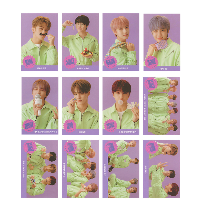 Thẻ Hình Lomo In Hình Nhóm Nhạc Kpop NCT Dream Đẹp Mắt