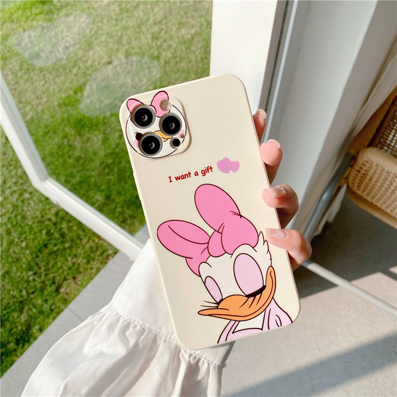 IPhone 11 Pro Max / iPhone12 / iPhone X / iPhone 7 Plus Mobile Phone Case / iPhone 8 / iPhone 6 / iPhone 11 Rubik's Cube Donald Duck Lens Shatter Resistant TPU Soft Case