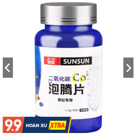 Viên sủi Co2 Sunsun