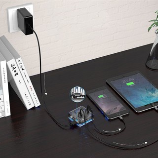 Bộ chia 4 cổng Glowy USB 3.0 - Orico MH4U - Bảo hành 12 tháng